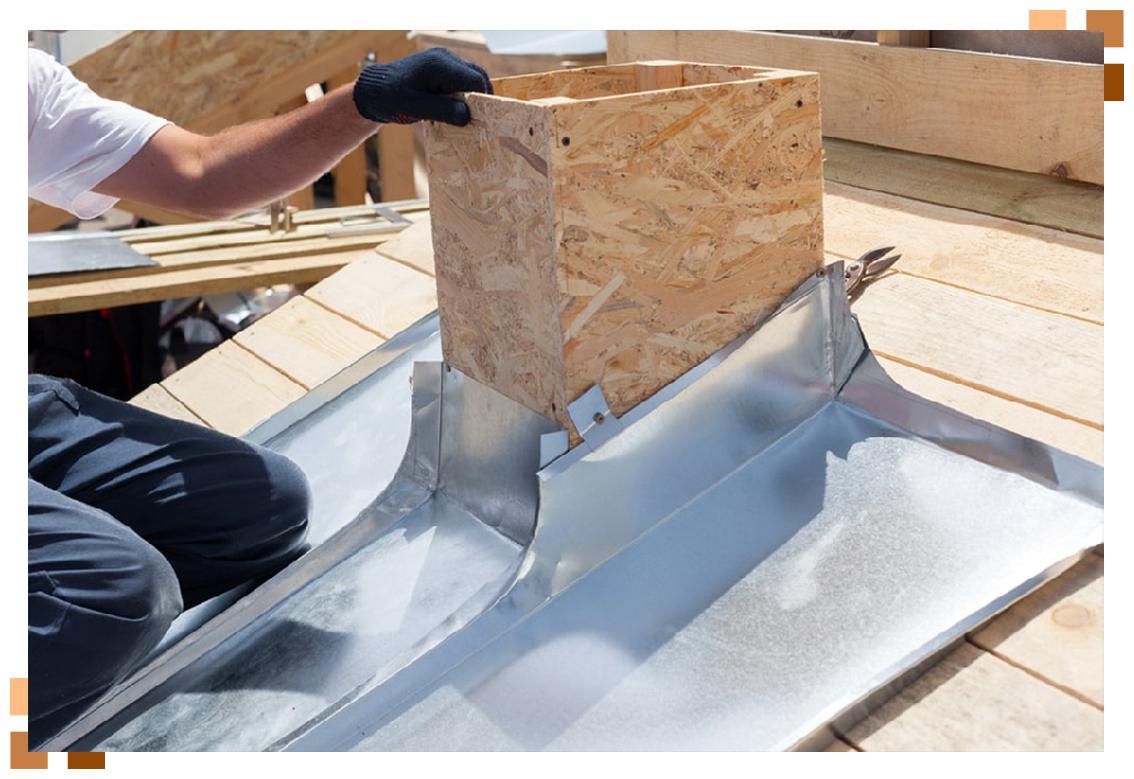 Travaux de zinguerie