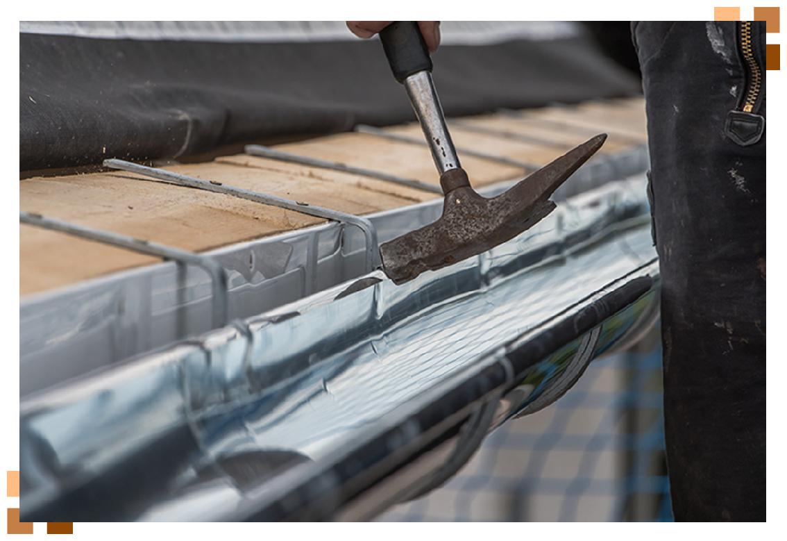Travaux de zinguerie